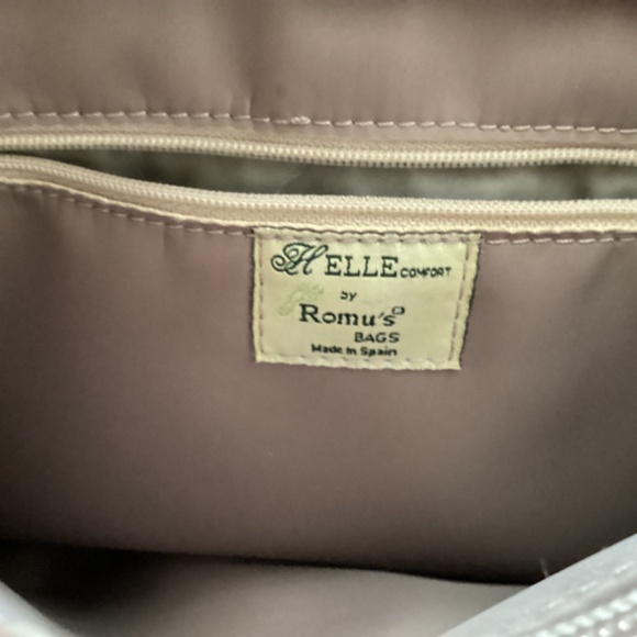 Helle Comfort by Ramu’s Bags, brown/tan, snakeskin print/ texture - Picture 6 of 6